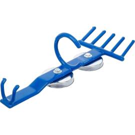Support Outils Magnétique - 17,4 x 13,2 x 41,3 cm - Acier, Fixation Murale - Organisation et Gain de Place - D-Work