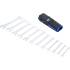 Jeu de Clés Plates 6 x 7 - 30 x 32 mm - 12 Pièces - Acier Résistant et Pratique pour Bricolage - BGS