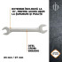 Clé Plate 24x27 mm - Acier, Usage Polyvalent - BGS