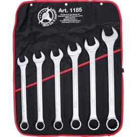 Jeu de Clés Mixtes XXL 34-50 mm - 6 pcs - Acier Résistant et Précision Professionnelle - D-Work