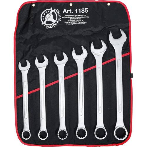 Jeu de Clés Mixtes XXL 34-50 mm - 6 Pièces - Acier Résistant et Précision Professionnelle - BGS