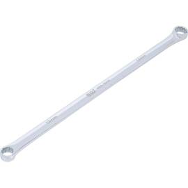 Clé à Fil Contre Coudée Extra Longue 12 x 14 mm - Acier Résistant - Précision et Confort d Utilisation - D-Work