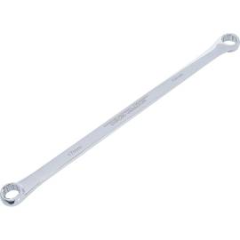 Clé à Fil Contre Coudée Extra Longue 17x19 mm - Acier Résistant - Précision et Confort d Utilisation - BGS