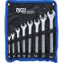 Jeu de Clés Mixtes 6-19 mm - 8 pcs - Acier Résistant et Pratique pour Mécanique et Bricolage, Pro - D-Work