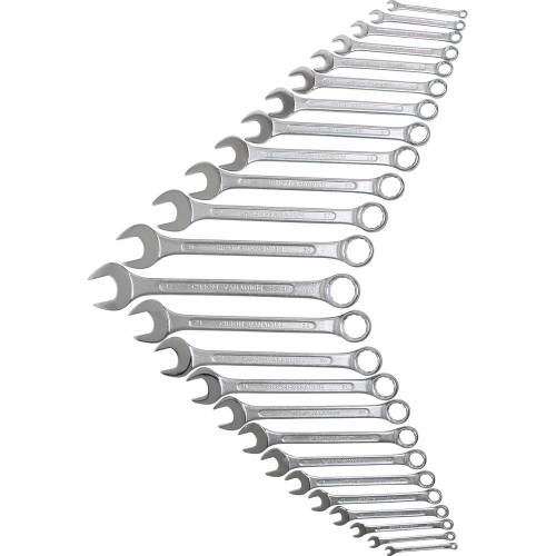 Jeu de Clés Mixtes 6-32 mm - 25 pcs - Acier Résistant et Précision Professionnelle - D-Work