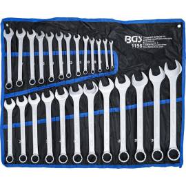 Jeu de Clés Mixtes 6-32 mm - 25 pcs - Acier Résistant et Pratique pour Mécanique et Bricolage, Pro - D-Work
