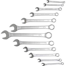 Jeu de Clés Mixtes 6-22 mm - 12 Pièces - Acier Résistant et Précision d Usage - BGS