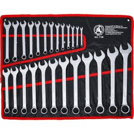 Jeu de Clés Mixtes 6-32 mm - 25 pcs - Acier Résistant et Pratique pour Bricolage, Pro - D-Work