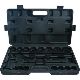 Valise Vide pour Outils - Dimensions 31,5x7,5x51 cm - Légère et Robuste - Organisation Facile - D-Work