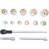 Coffret de Douilles 25 mm (1 ) 15 Pièces - Acier Résistant - Outil Complet et Durable - BGS