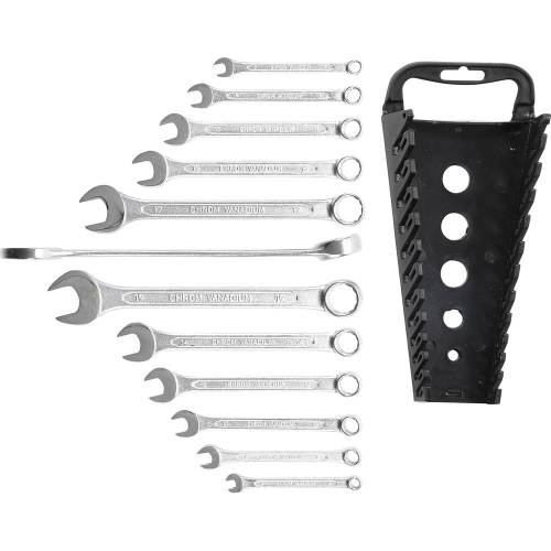 Jeu de Clés Mixtes 6-22 mm - 12 Pièces - Acier Résistant et Précision Professionnelle - BGS