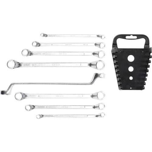 Jeu de Clés à Œil Doubles Coudées 6x7 - 20x22 mm - 8 Pièces - Précision et Robustesse - BGS