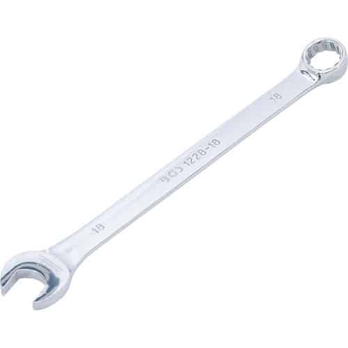 Clé Mixte Extra Longue 18 mm - Acier Résistant - Précision et Confort d Utilisation - BGS