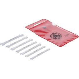Jeu de Clés Plates Doubles Mini 3-5,5 mm - 7 Pièces - Compact et Pratique pour Mécanique et Bricolage - BGS