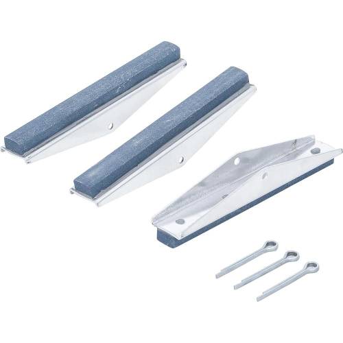 Pierres de Rechange pour Mâchoires 100 mm - K 280, Lot de 3 - Usure Optimale et Remplacement Facile - D-Work