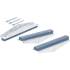 Pierres de Rechange pour Mâchoires 100 mm - K 280, Lot de 3 - Usure Optimale et Remplacement Facile - BGS