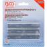 Pierres de Rechange pour Mâchoires 100 mm - K 280, Lot de 3 - Usure Optimale et Remplacement Facile - BGS