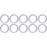 Assortiment de Joints d Étanchéité 10 Pièces Ø13/16,5 mm - Pour Art. 126 - Polyvalent et Fiable - BGS