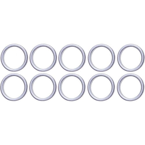 Assortiment de Joints d Étanchéité 10 Pièces Ø13/16,5 mm - Pour Art. 126 - Polyvalent et Fiable - BGS