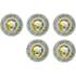 Bouchons de Vidange M20 x 1,5 mm - Lot de 5 pcs - Étanchéité Fiable et Durable, Acier - D-Work