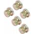 Bouchons de Vidange M20 x 1,5 mm - Lot de 5 Pièces - Étanchéité Fiable et Durable - BGS