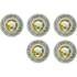 Bouchons de Vidange M20 x 1,5 mm - Lot de 5 pcs - Étanchéité Fiable et Durable, Acier - D-Work
