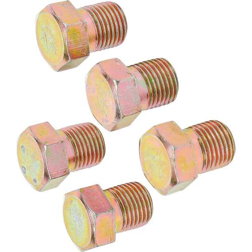 Bouchons de Vidange M15 x 1,5 mm - Lot de 5 pcs - Étanchéité Fiable et Durable, Acier - D-Work