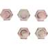 Bouchons de Vidange M15 x 1,5 mm - Lot de 5 pcs - Étanchéité Fiable et Durable, Acier - D-Work
