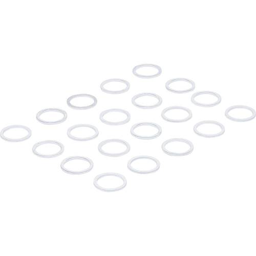 Assortiment de Joints d Étanchéité 20 Pièces Ø15/18,5 mm - - Étanchéité Fiable et Pratique - BGS