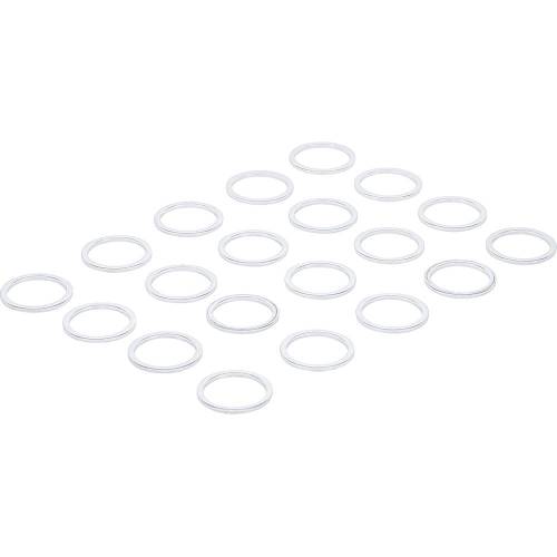 Assortiment de Joints d Étanchéité 20 Pièces Ø17/20,5 mm - - Étanchéité Fiable et Pratique - BGS