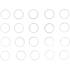 Assortiment de Joints d Étanchéité 20 Pièces Ø20/23,5 mm - - Étanchéité Fiable et Durable - BGS