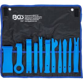 Kit d Outils pour Habillage Intérieur - 11 Pièces - Polyvalent et Pratique - BGS
