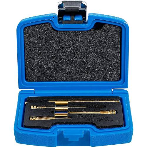 Jeu d Alésoirs pour Alésages de Bougies de Préchauffage - 4 pcs - Acier de Haute Qualité - Précision et Durabilité - D-Work