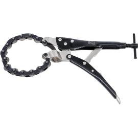 Coupe Tube d Échappement 250 mm - Chaîne HSS - Précision et Durabilité, Acier, Zones Difficiles - D-Work