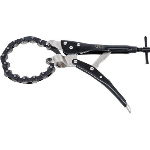 Coupe Tube d Échappement 250 mm - Chaîne HSS - Précision et Durabilité, Acier, Zones Difficiles - D-Work