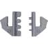 Mors pour Serre-Câble Fermé Non Isolé - Compatible Art. 1410/1411/1412 - Acier Résistant et Fiable - D-Work