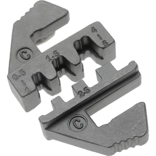 Mors pour Connecteurs Non Isolés - Compatible Art. 1410/1411/1412 - Précision et Fiabilité - Acier - D-Work