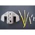 Mors pour D-USB V3.5 - Compatible art. 1410/1411/1412 - Précision et Fiabilité - Acier - D-Work