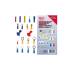 Assortiment de Cosses 160 pcs - l. 11 mm, H. 3,2 mm, Prof. 22,9 mm - Connectique Fiable et Pratique - D-Work