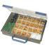 Assortiment de Cosses 160 Pièces - Largeur 11 mm, Hauteur 3,2 mm, Profondeur 22,9 mm - - Connectique Fiable et Pratique - BGS