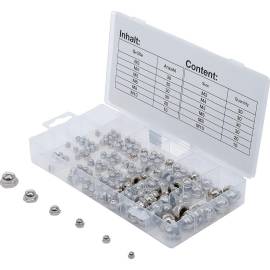 Assortiment de Rivets Pop 150 pcs - Acier, D.3.2 à 4.8 mm - Fixation Solide et Polyvalente, Plastique - D-Work