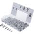 Assortiment d Écrous Rivets Aluminium 150 pcs - Léger et Résistant - Plastique - D-Work