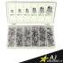 Assortiment d Écrous Rivets Aluminium 150 pcs - Léger et Résistant - Plastique - D-Work