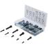 Assortiment de Vis à Tête Cylindrique Hexagone Femelle 106 pcs - Polyvalence et Praticité, Acier - D-Work