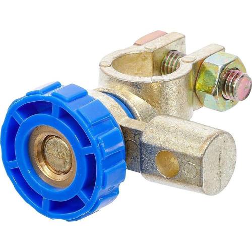 Adaptateurs Coudés pour Cosses de Batteries - 8,5x3,9x12,5 cm - Acier, Résistants et Pratiques - BGS