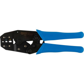 Pince à Sertir et Dénuder avec Fonction Cliquet - 0,5-6 mm - Pour Cosses de Câble Isolées - Précision et Confort - D-Work