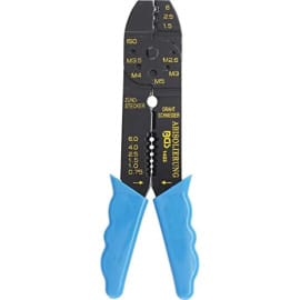 Pince à Sertir et Dénuder 200 mm - Acier, Précision et Confort d Utilisation, Zones Difficiles - D-Work