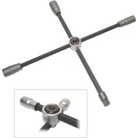 Clé en Croix avec Articulation 17x19x21x12,5 mm (1/2 ) - - Polyvalente et Pratique pour Voitures - BGS