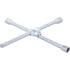 Clé en Croix VP pour Voitures - 17x19x21x12,5 mm (1/2 ) - Acier Résistant - Prise Polyvalente et Durable - BGS