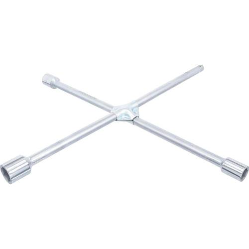 Clé en Croix PL 24 x 27 x 32 x 20 mm (3/4) Outil Polyvalent pour Véhicules Poids Lourds, Acier - D-Work